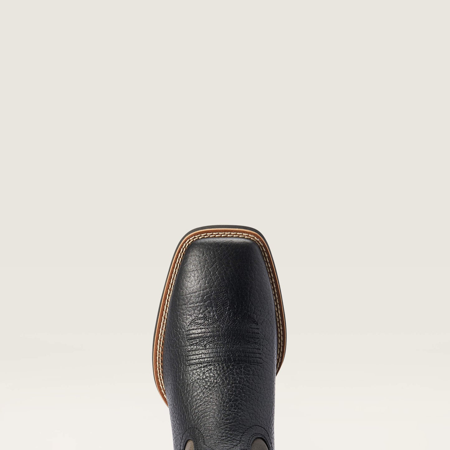 Ariat Everlite Countdown Black Western Boot toe profile