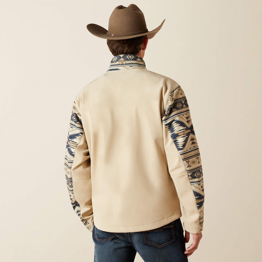 Ariat Logo Softshell Jacket back view