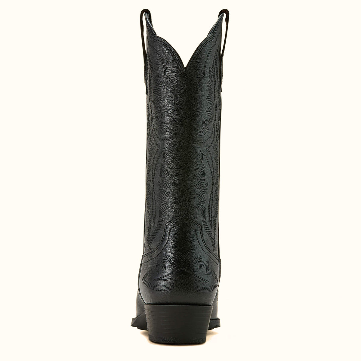 Ariat Casanova girls’ black Western boot back view