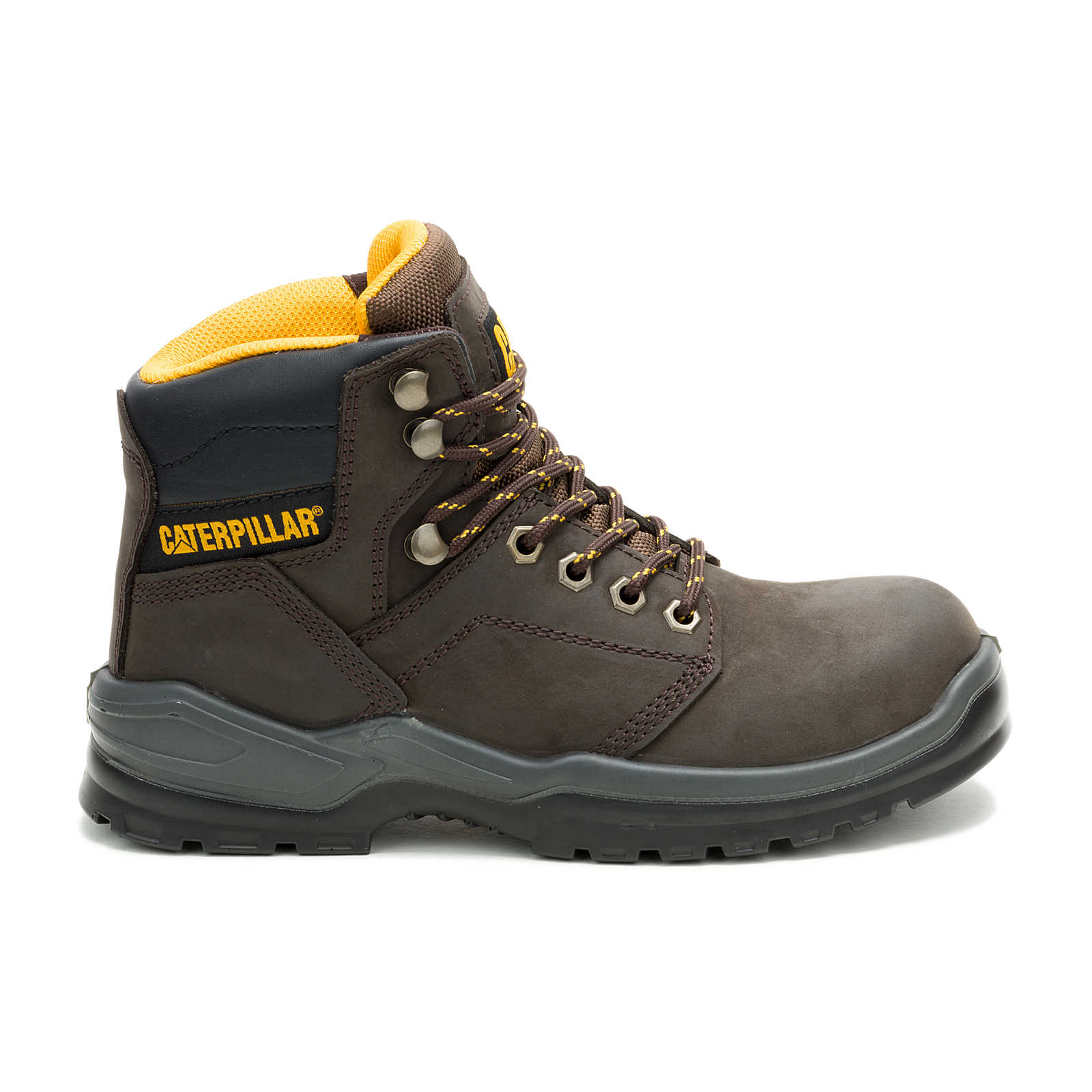CAT Striver Steel Toe Work Boot side profile