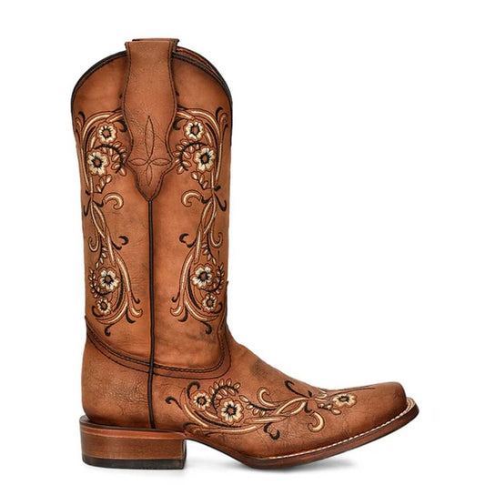 Circle G Embroidered Western Boot