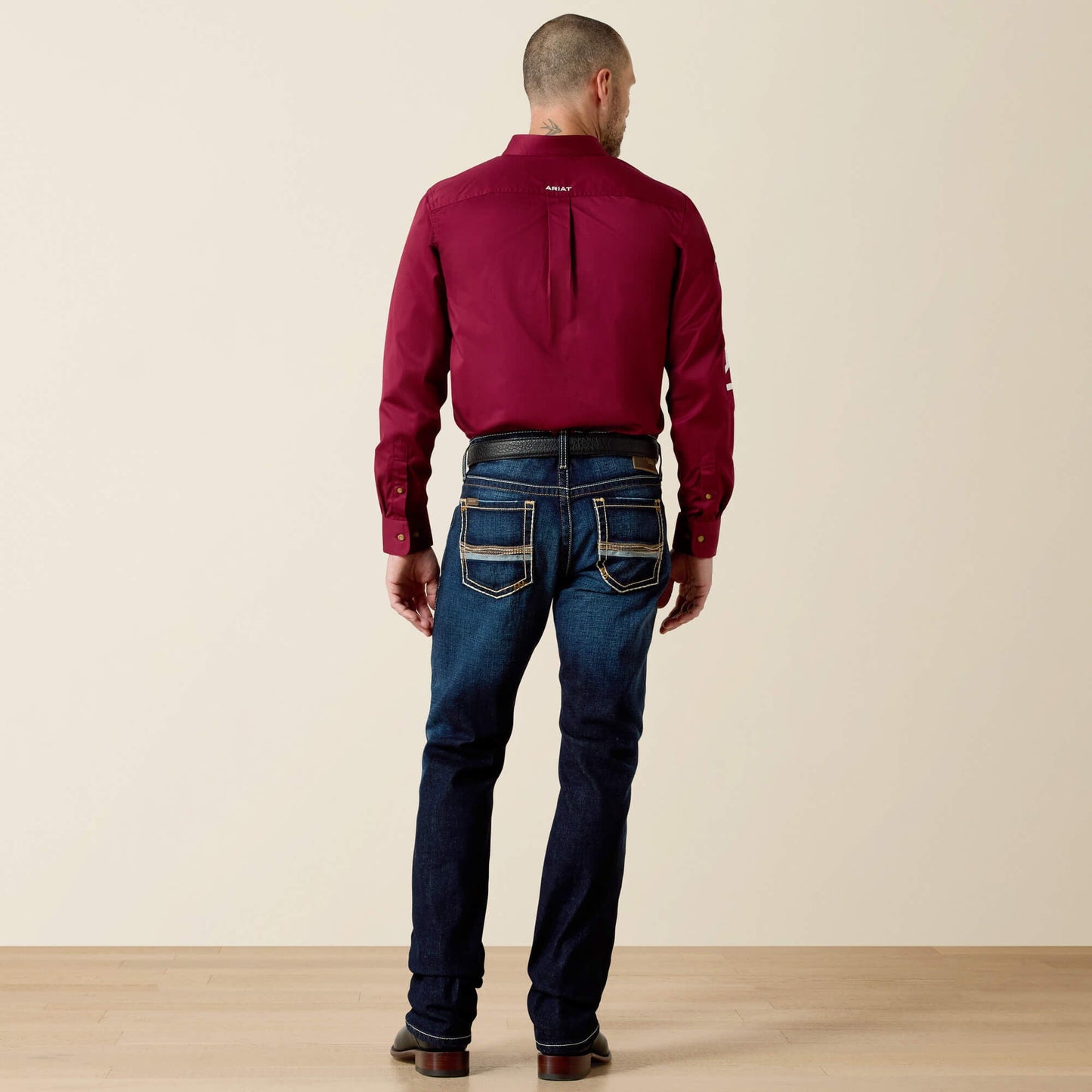 M7 Vaquero elástico apilable de corte recto Rocker Concord