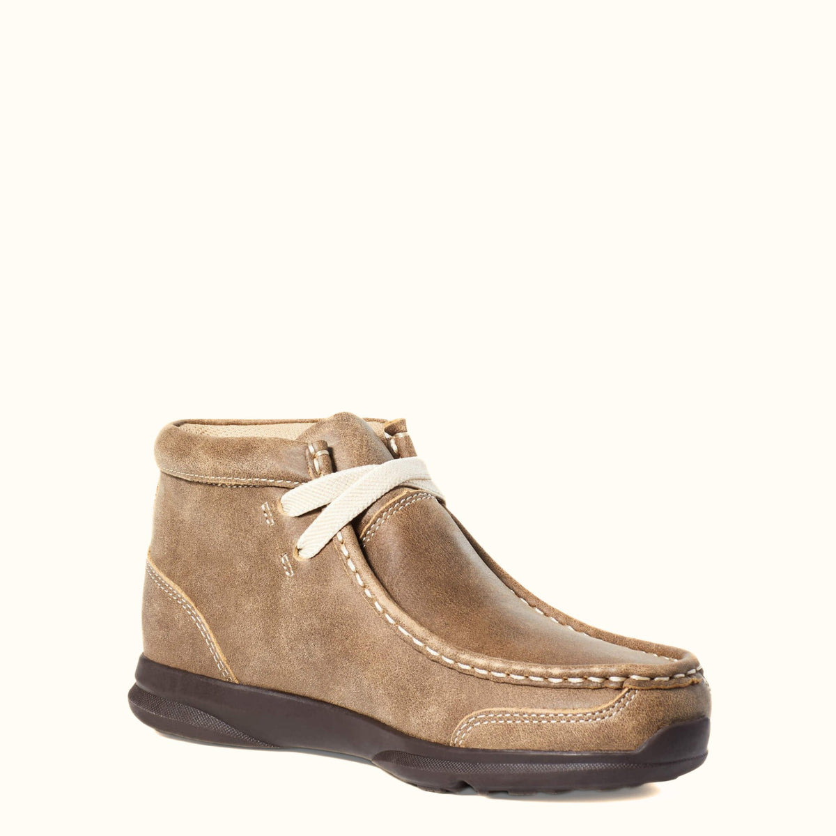Ariat Spitfire Youth Moccasin Shoe angle side view