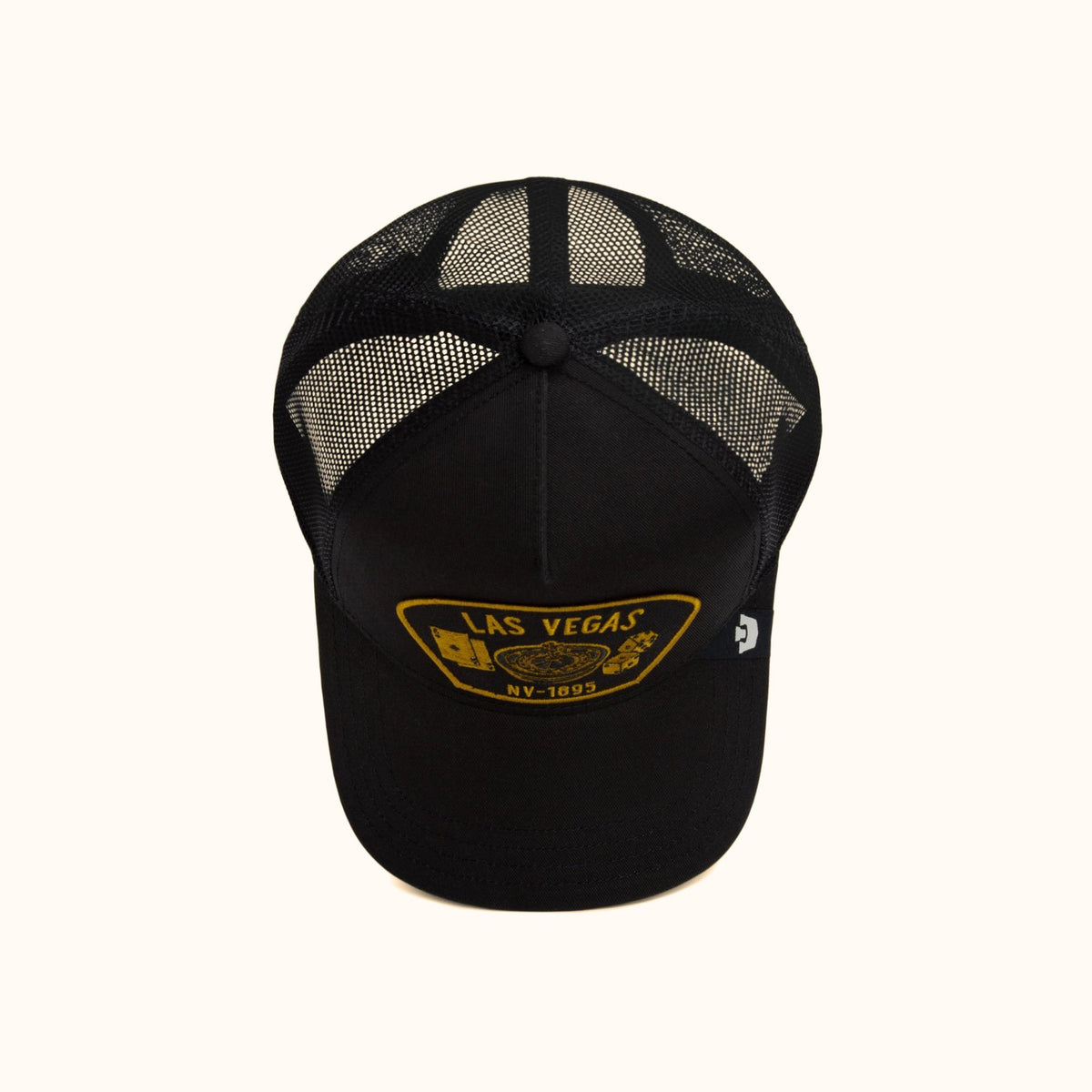 Goorin Bros. Las Vegas Trucker Hat top view