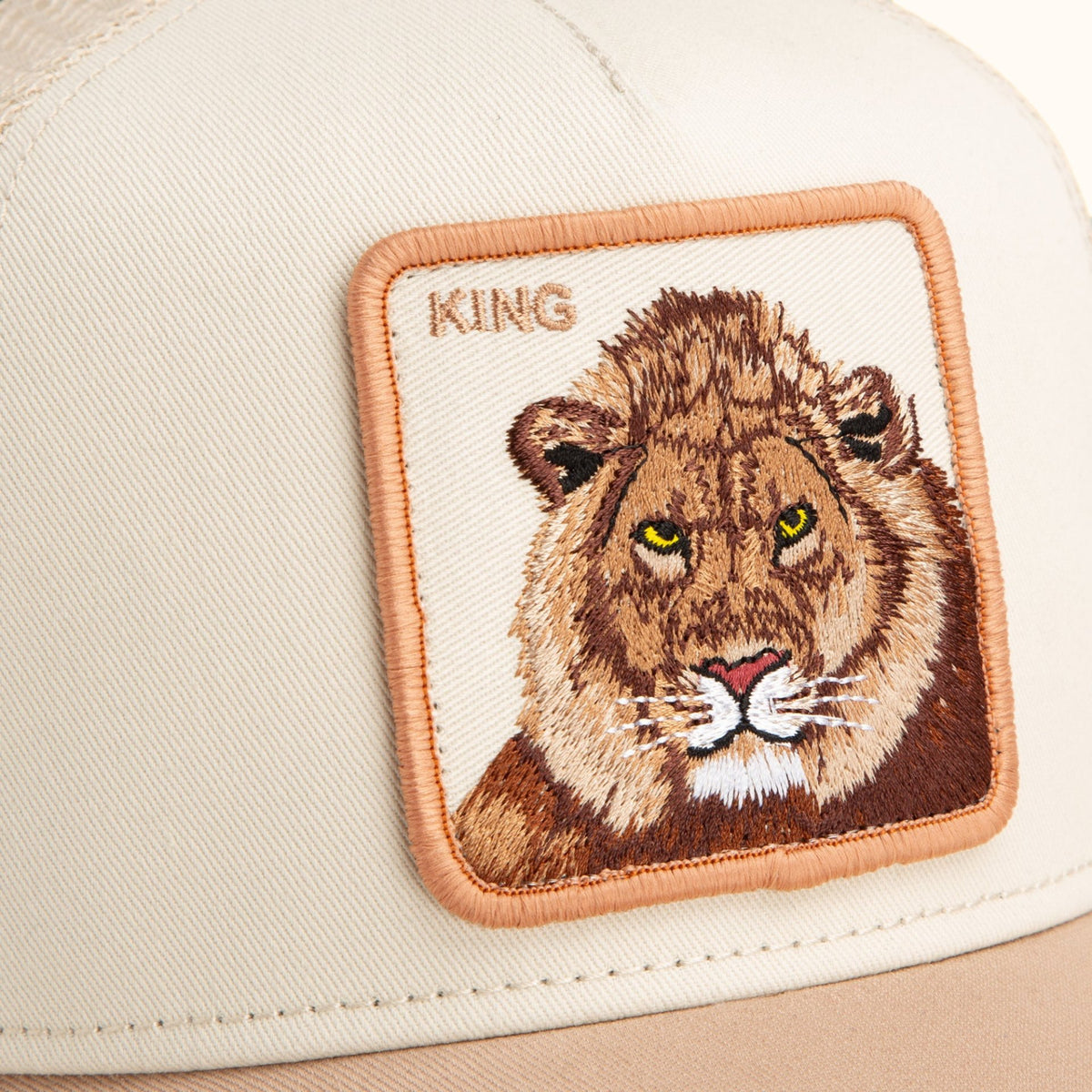 Goorin Bros. King Lion Trucker Hat patch view