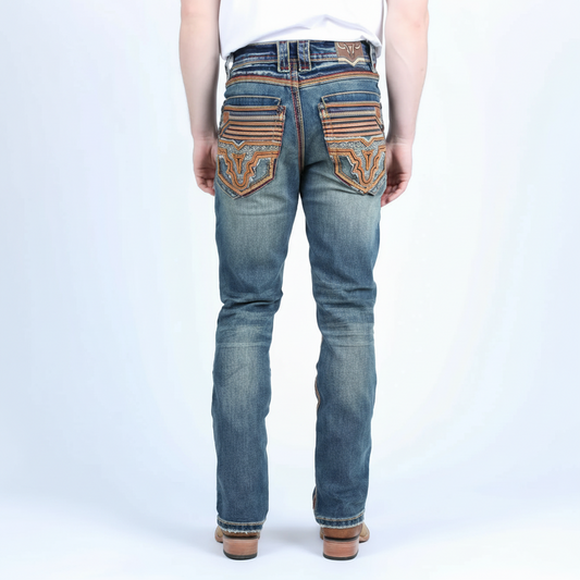 Holt Men's Slim Boot Cut Jeans