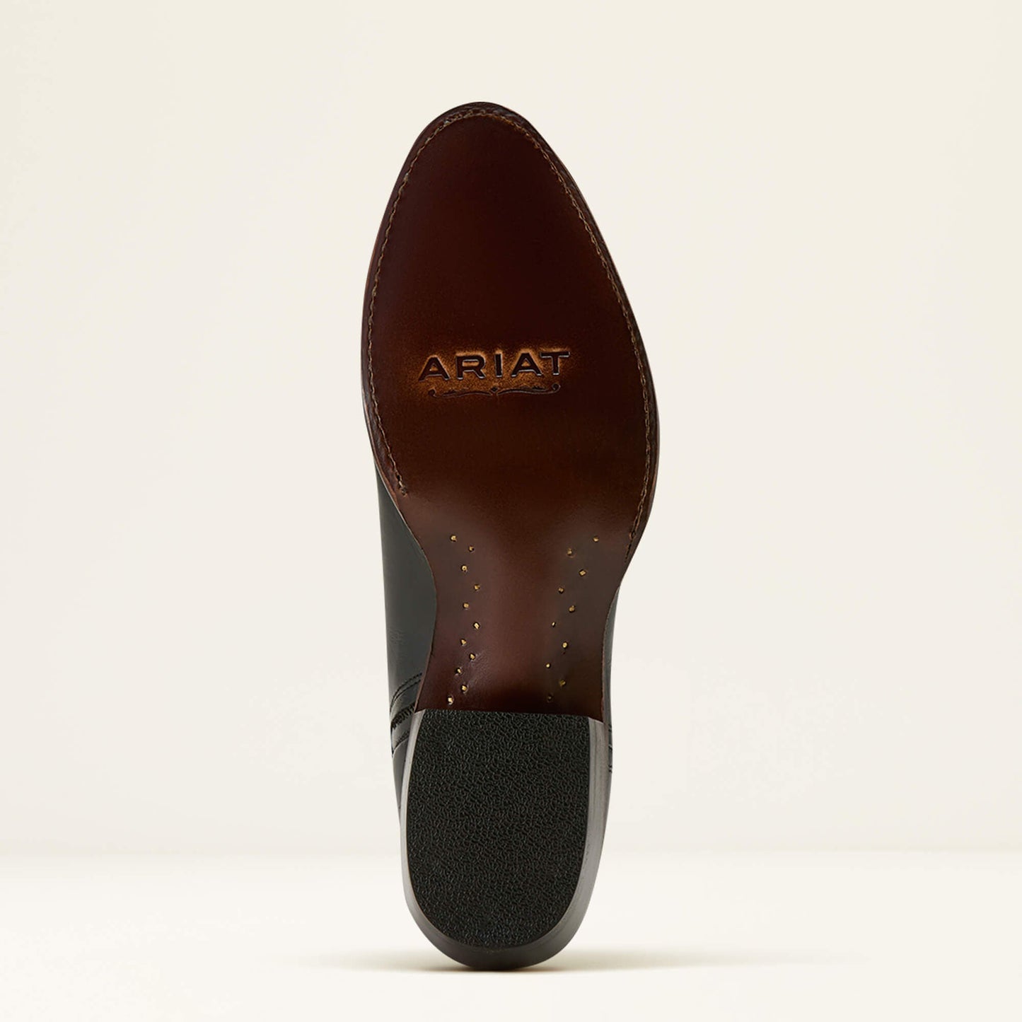 Ariat Barrett Western Boot leather outsole view