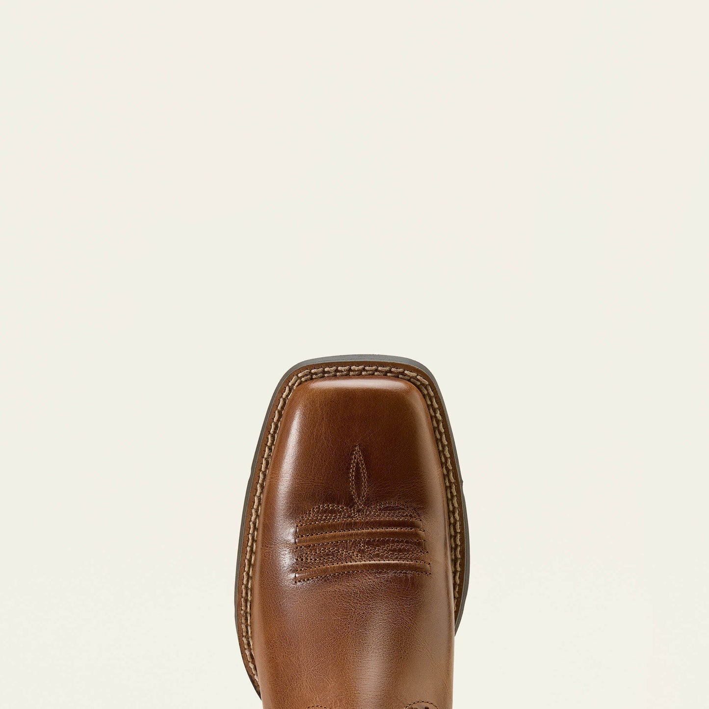 Ariat Round Up Remuda Wide Square Toe Western Boot toe angle