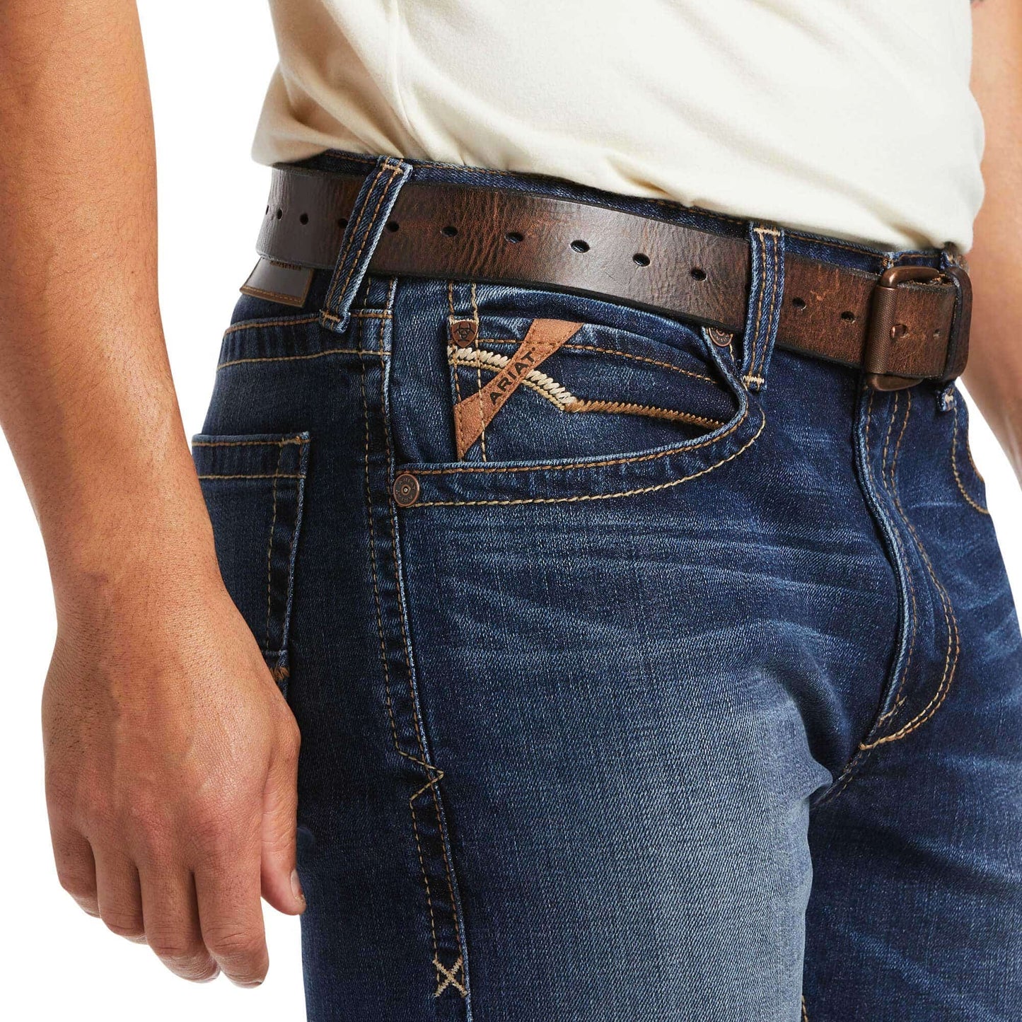 Jean de pernera recta apilable M1 Vintage Stretch Esteban