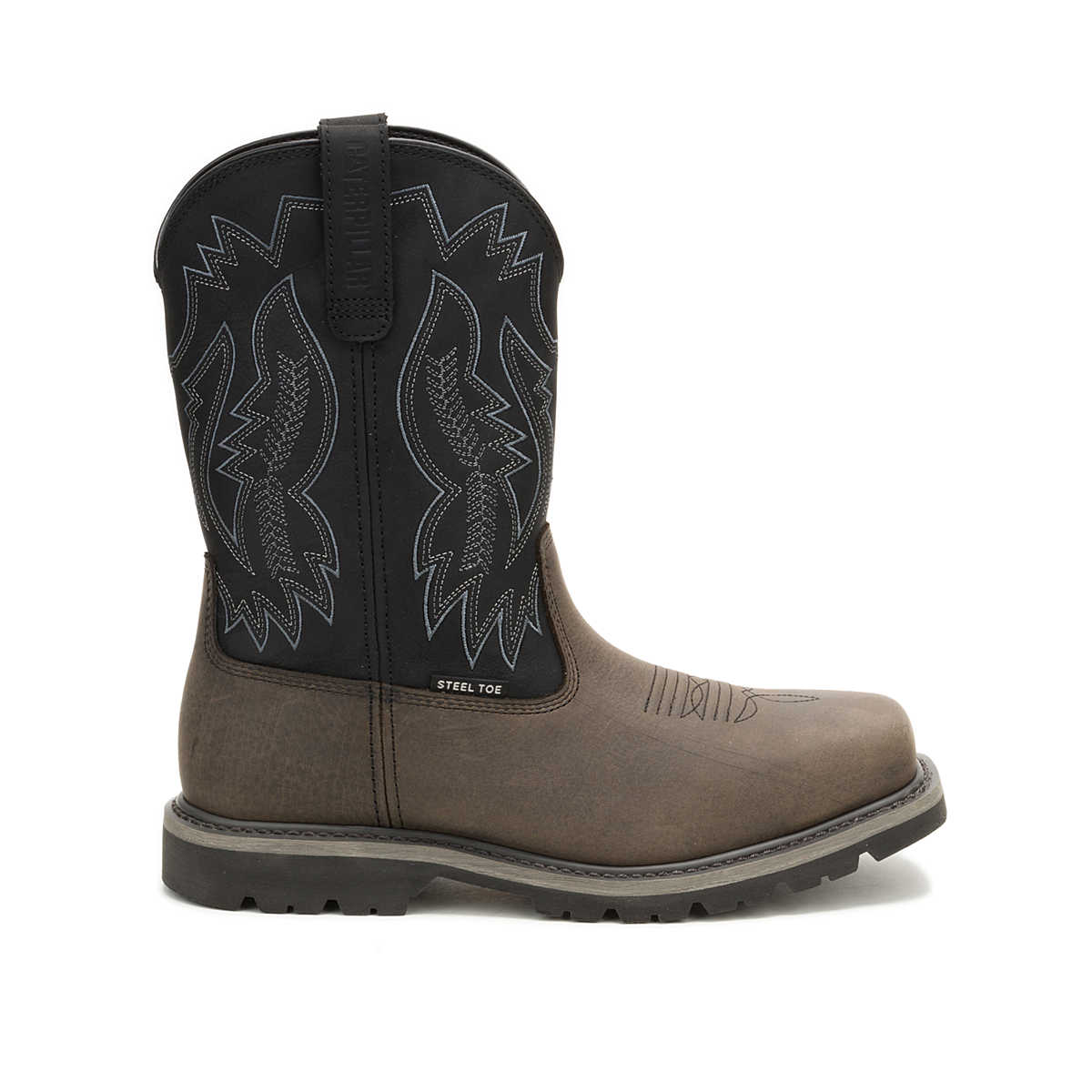 CAT Colorado Frontier Steel Toe Boot side profile