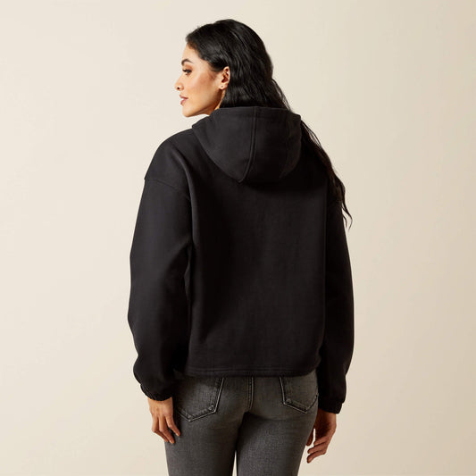 Ariat Essential Hoodie black back view