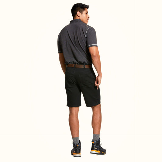 Ariat Rebar DuraStretch Made Tough 10” Men’s Shorts back view