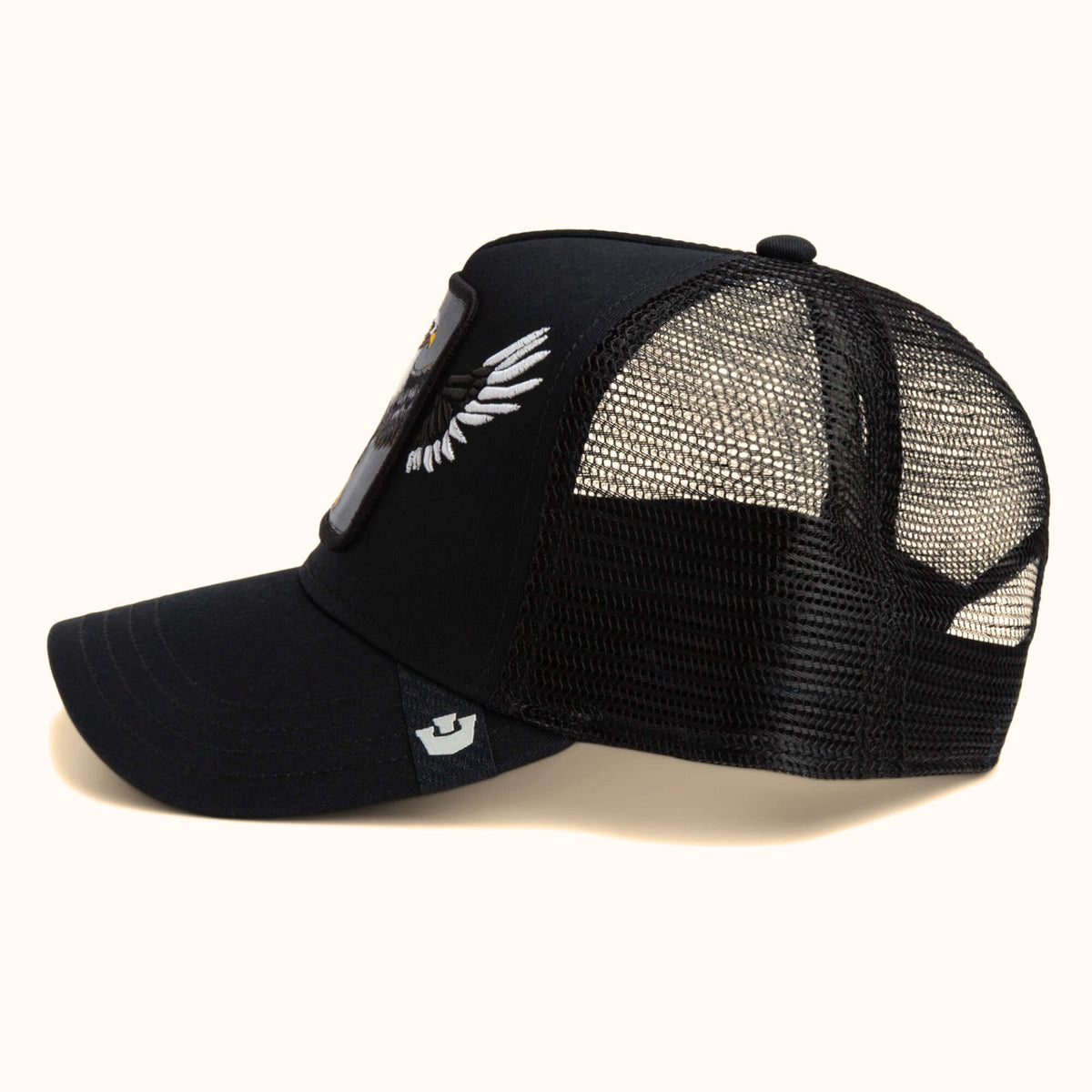 Goorin Bros. Wings Free Eagle Trucker Hat side view