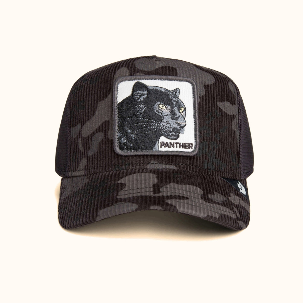 Goorin Bros. Panther Camo Trucker Hat front view