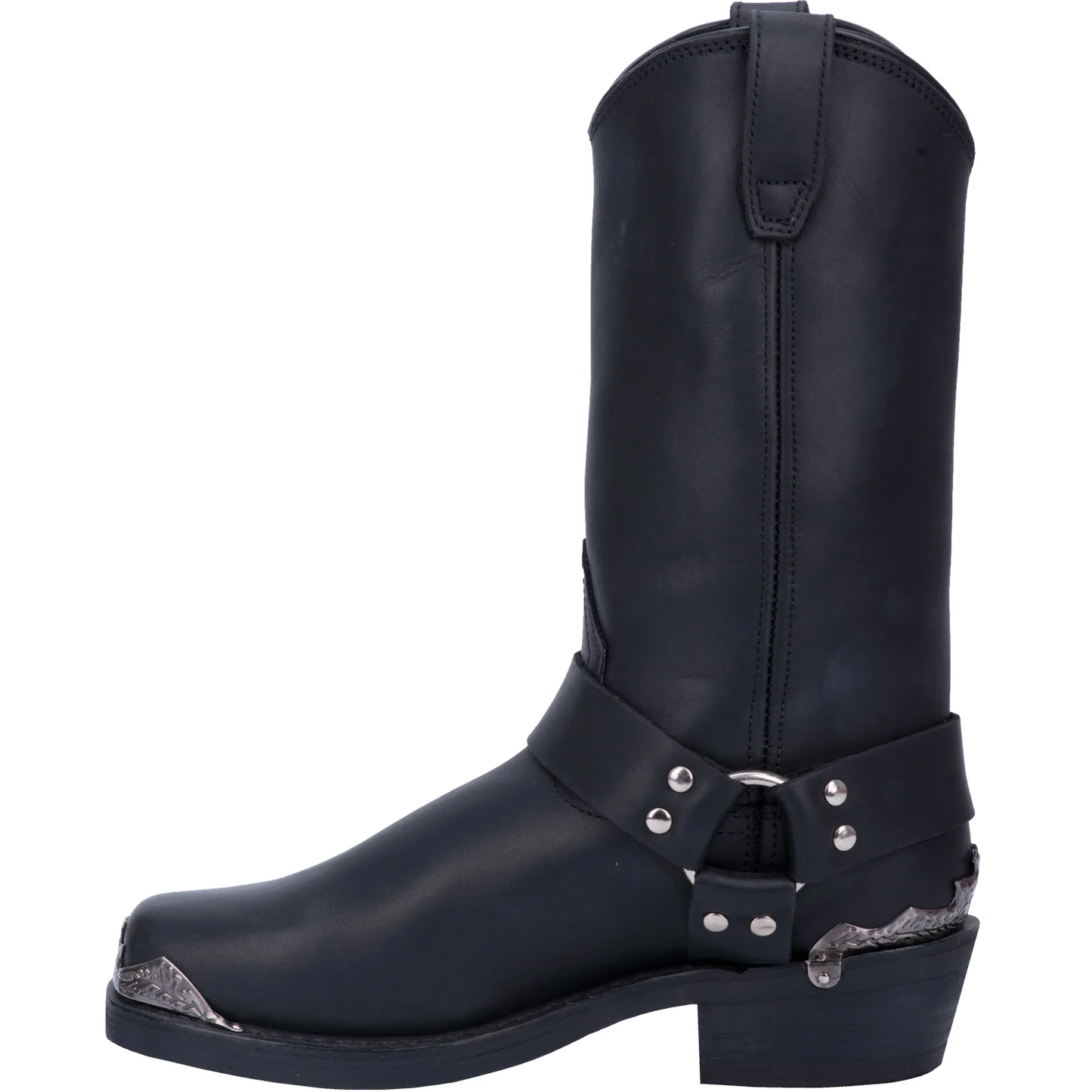 Chopper Leather Harness Boot