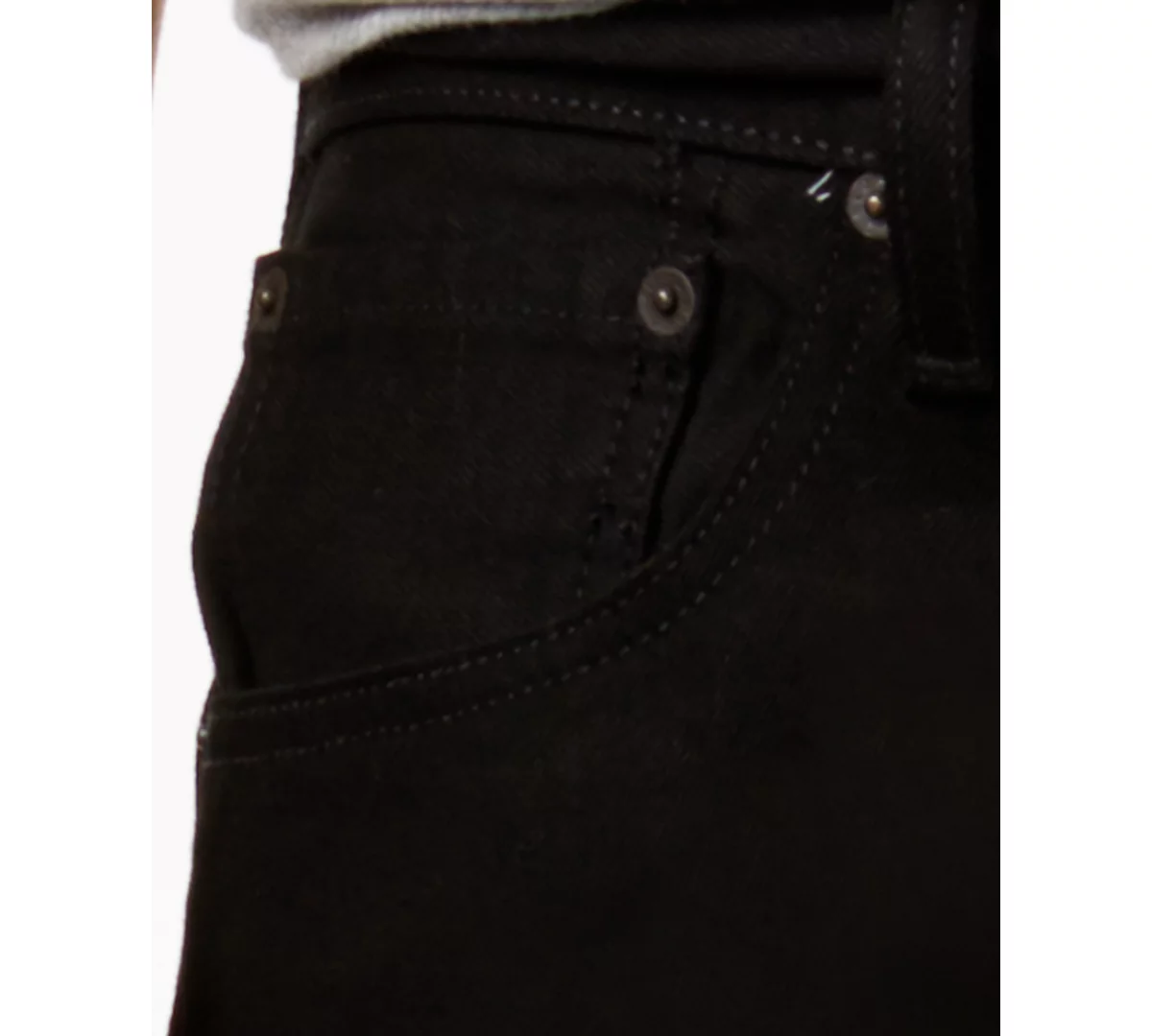 Levi’s 501 Original Fit button fly jeans pocket detail