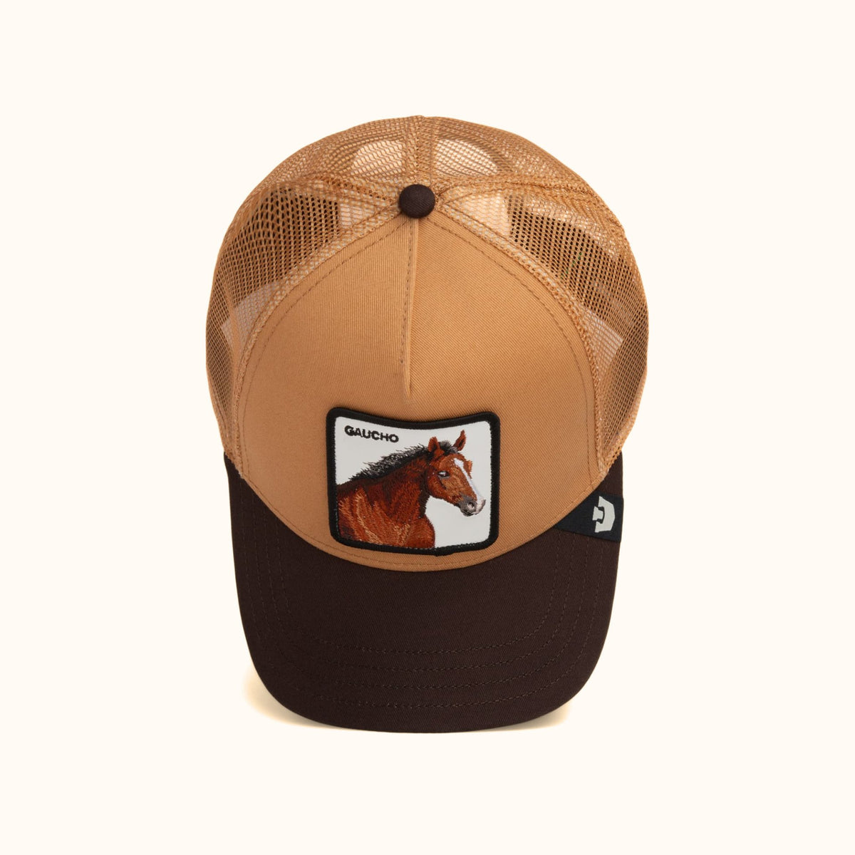 Goorin Bros. Gaucho Horse Trucker Hat top view