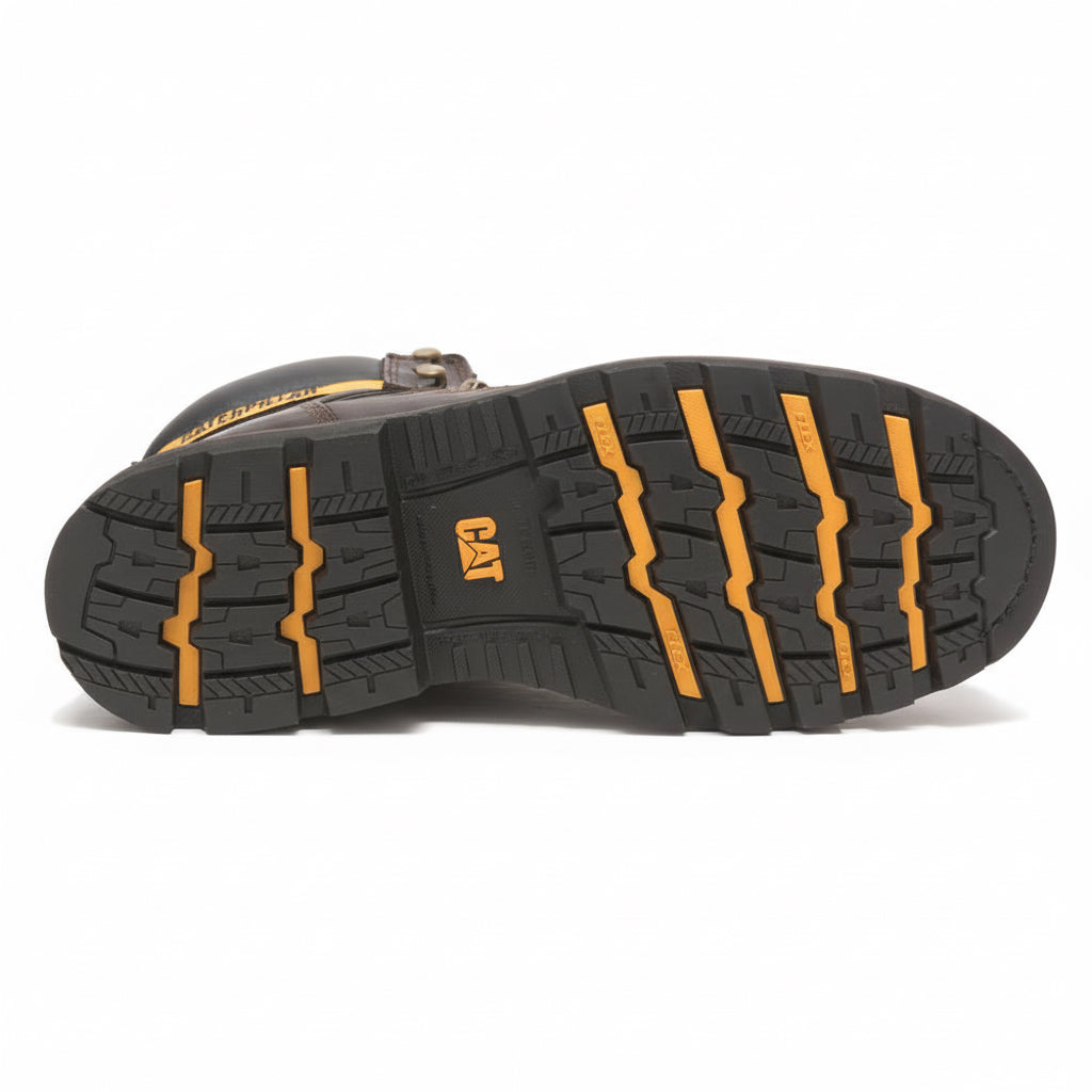 Outsole view of CAT Structure Cool Composite Toe Work Boot