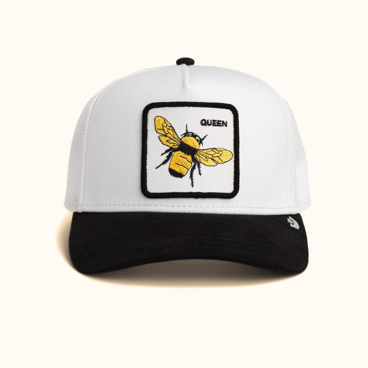 Goorin Bros. Suede Bee Trucker Hat front view
