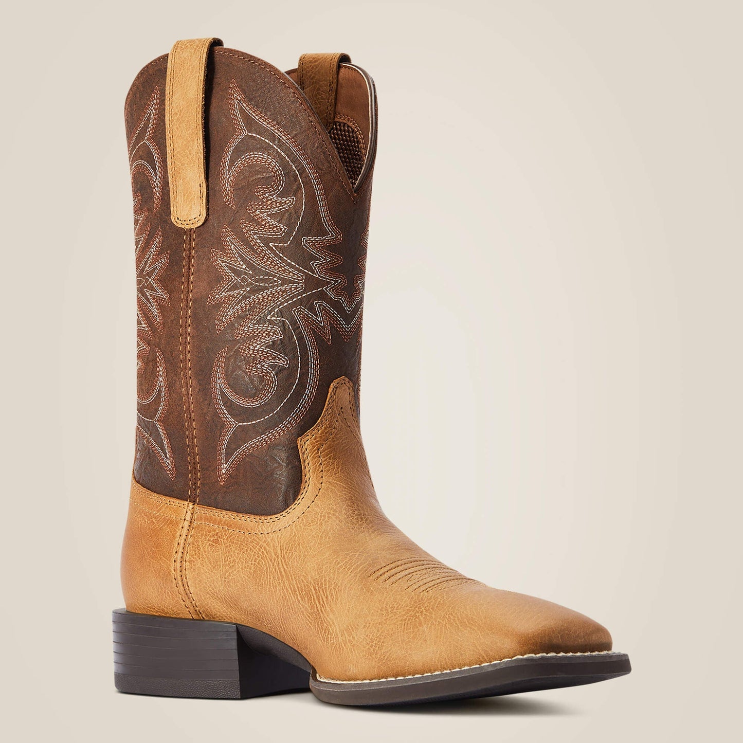 Sport Pardner Wide Square Toe Cowboy Boot