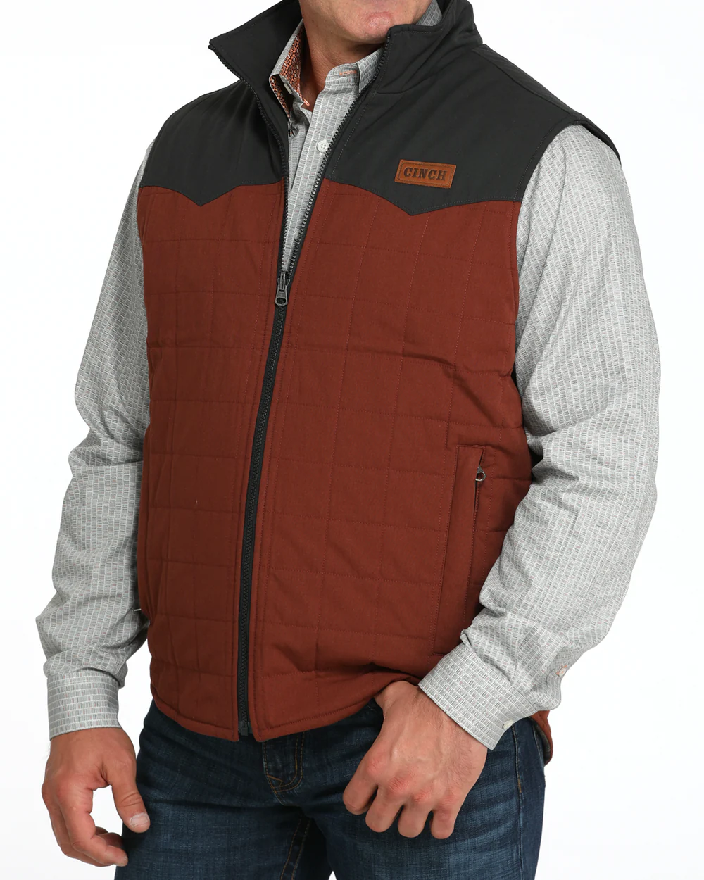 Cinch Men’s Reversible Vest alternate color angle