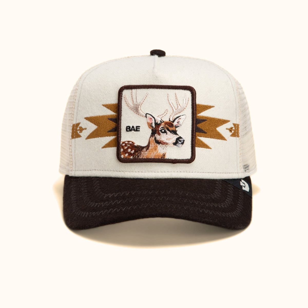 Goorin Bros. Canyon Bae trucker hat front view