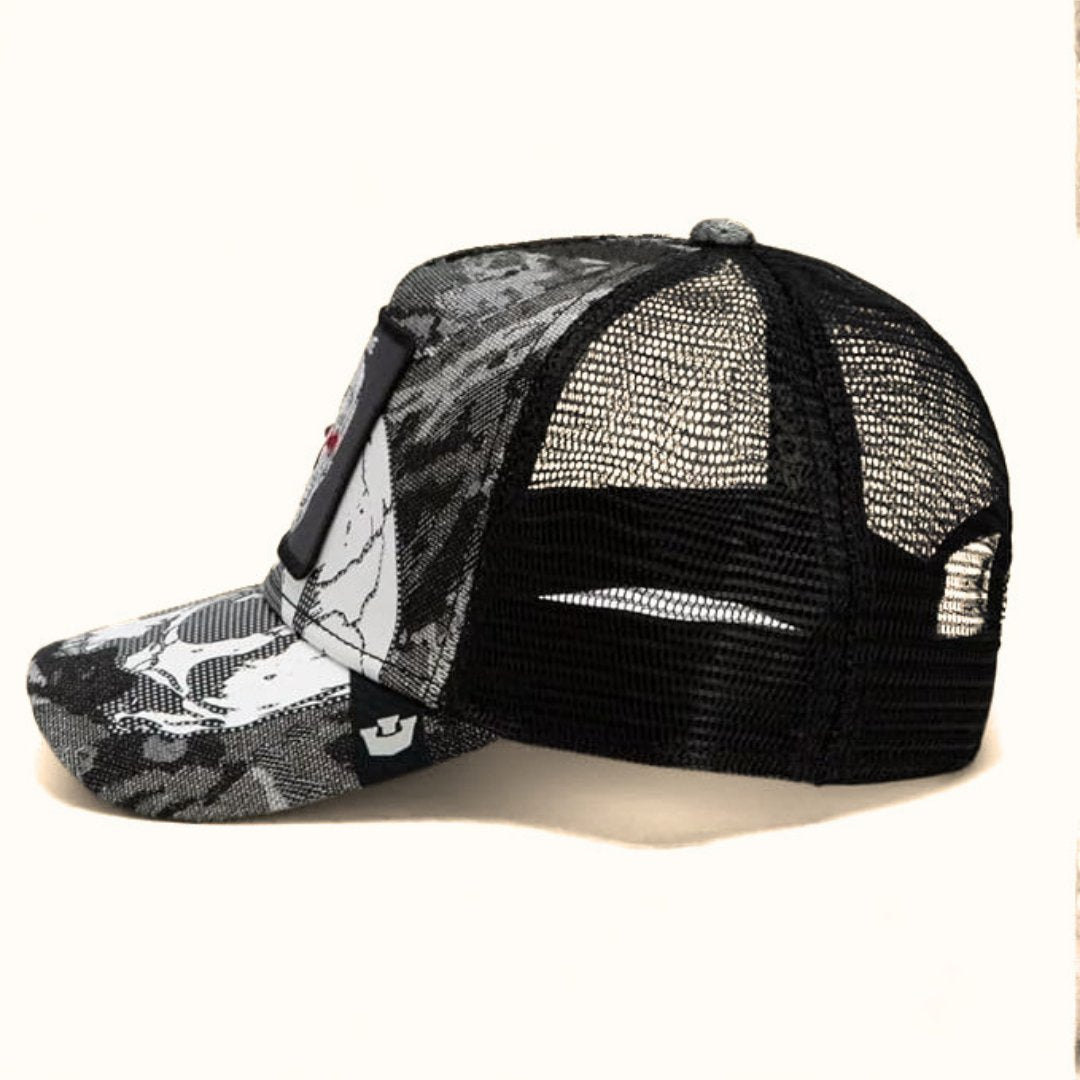 Goorin Bros. Bone Head Unalive trucker hat side view