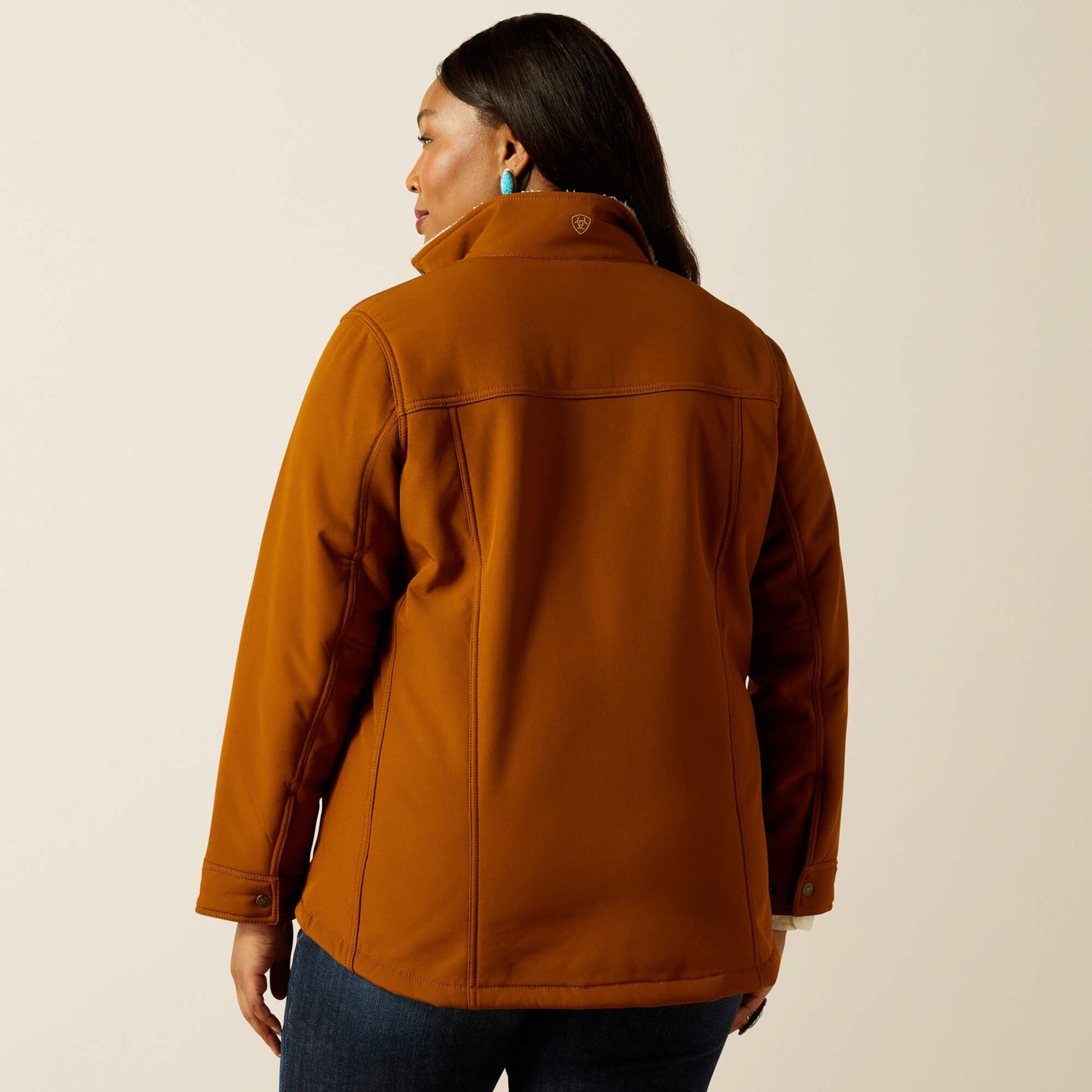 Chaqueta Softshell con interior de borreguillo tipo bereber