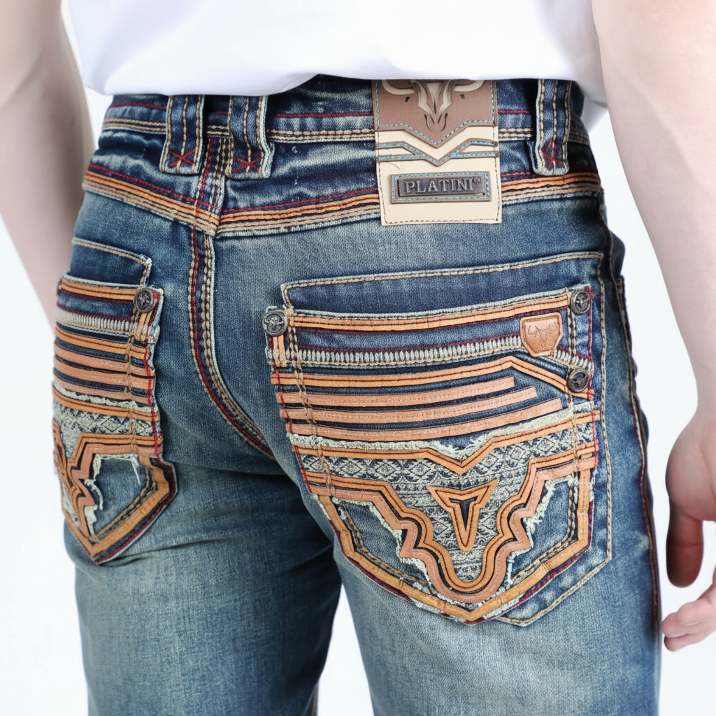 Jeans Holt Slim Boot Cut para Hombre