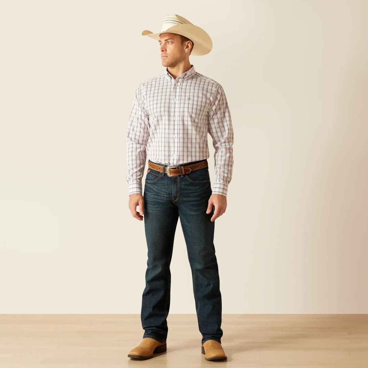 Camisa entallada Weston sin arrugas