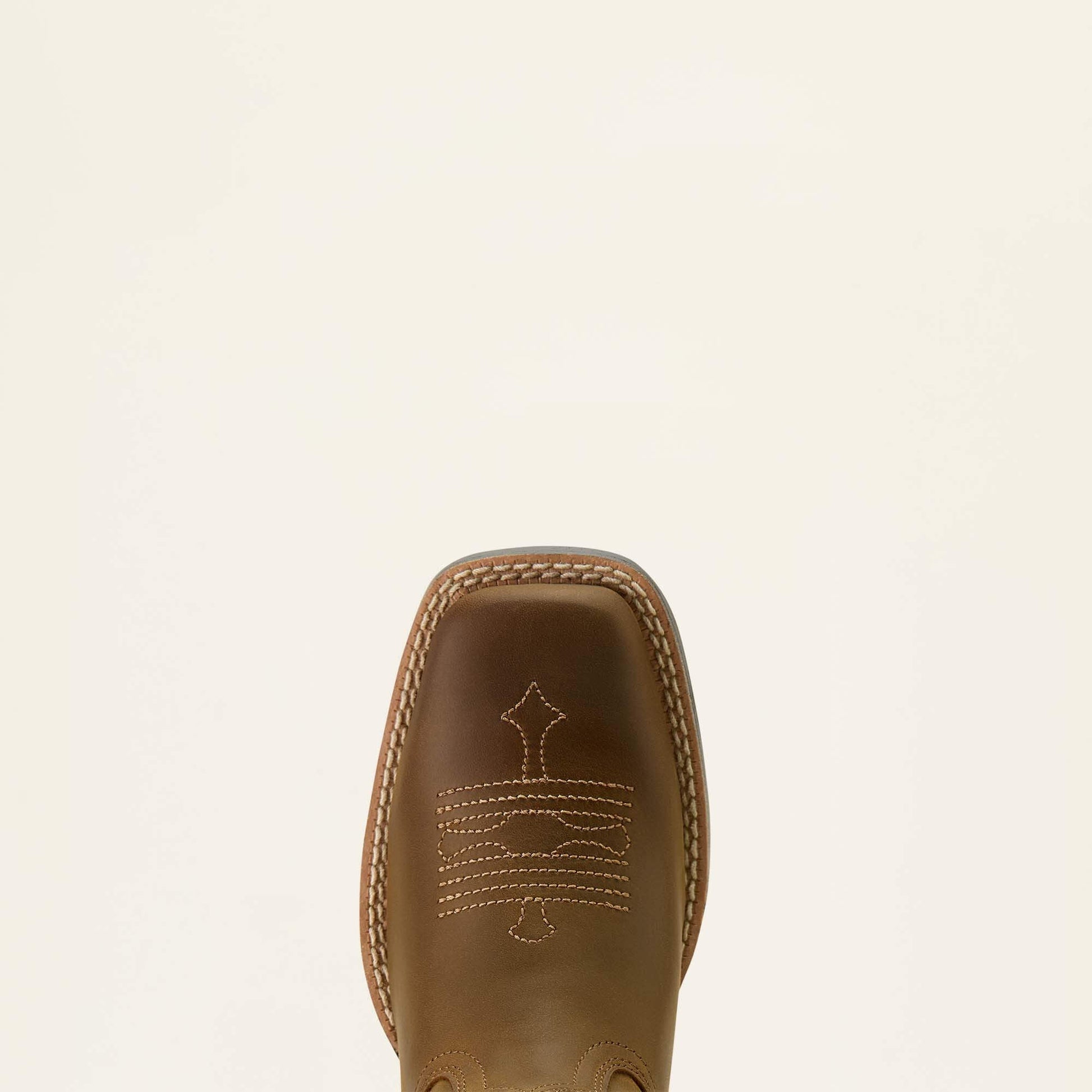 Tombstone western boot front shaft embroidery detail