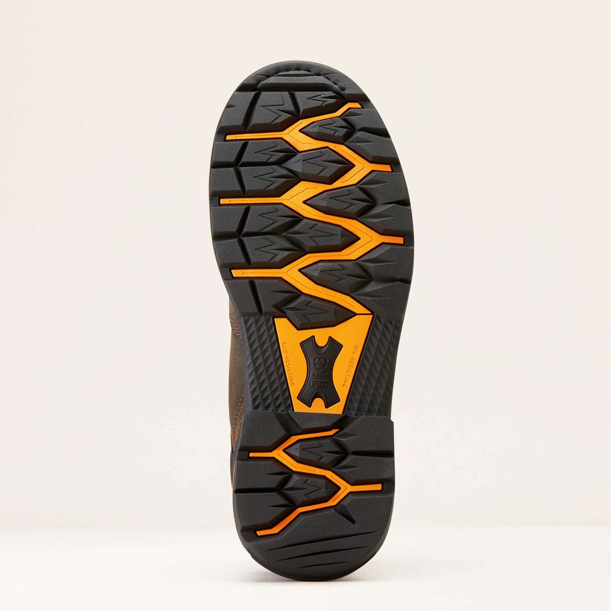 Ariat Big Rig 6 Inch Waterproof Work Boot outsole tread view