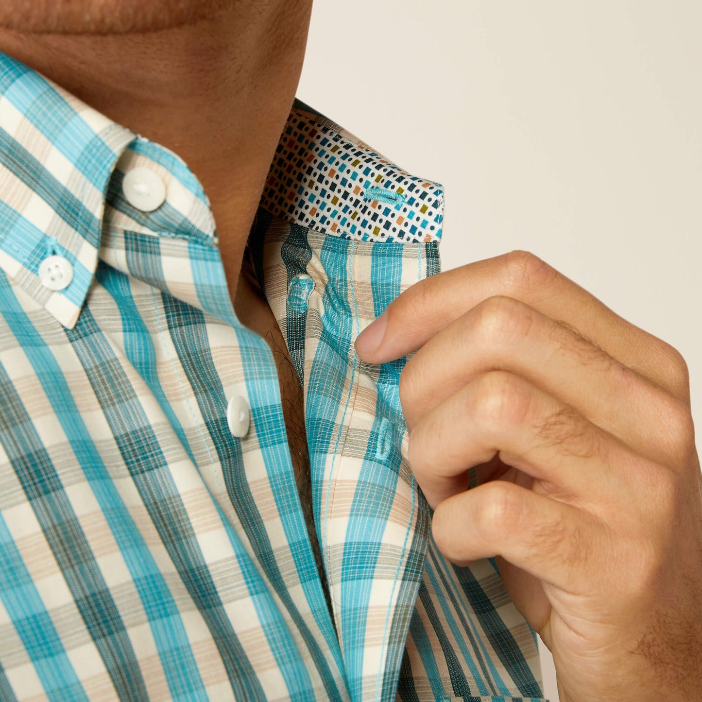 Camisa entallada Gordie sin arrugas