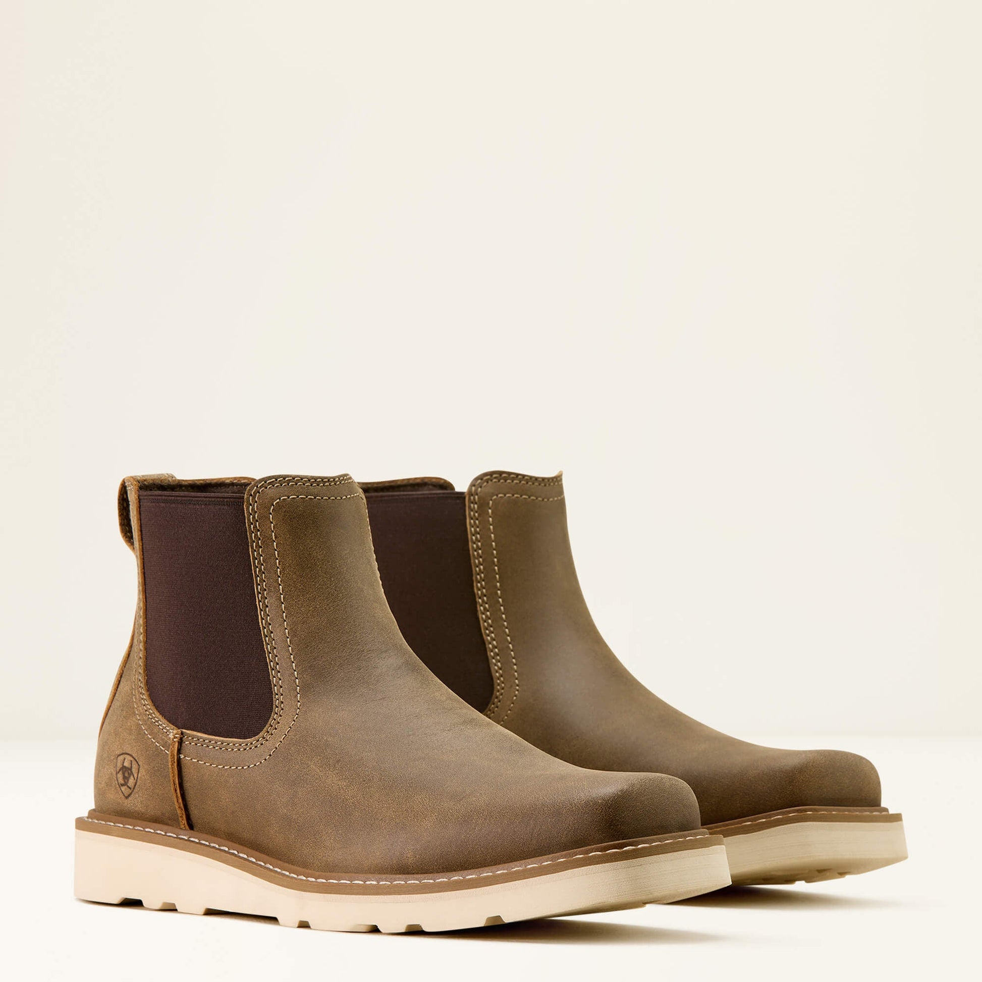 Ariat Rambler Recon square toe Chelsea boot pair view