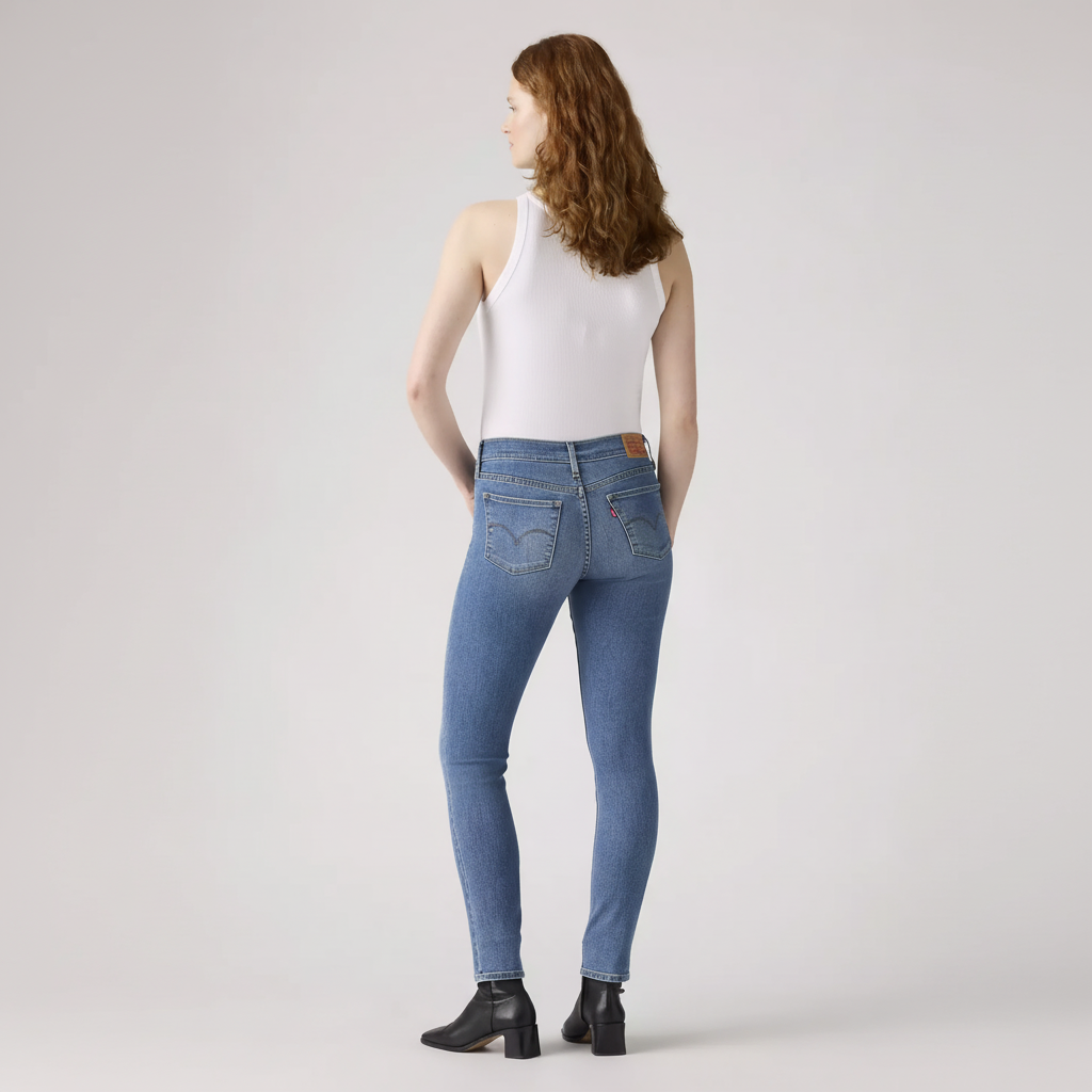 Levi’s 311 Shaping Skinny Women’s Jeans rear view on model