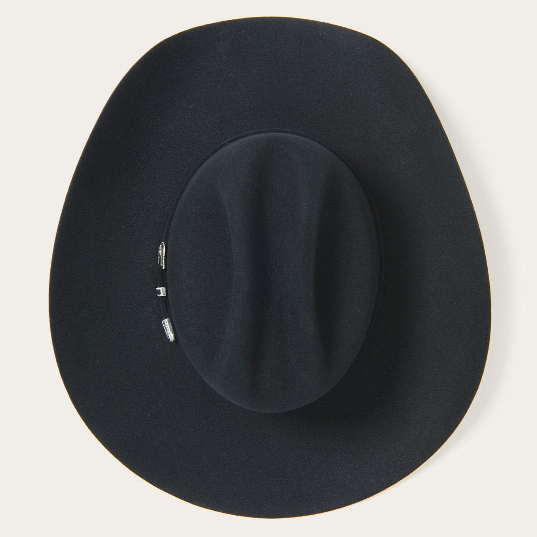 Stetson Skyline 6X Fur Felt Cowboy Hat crown view