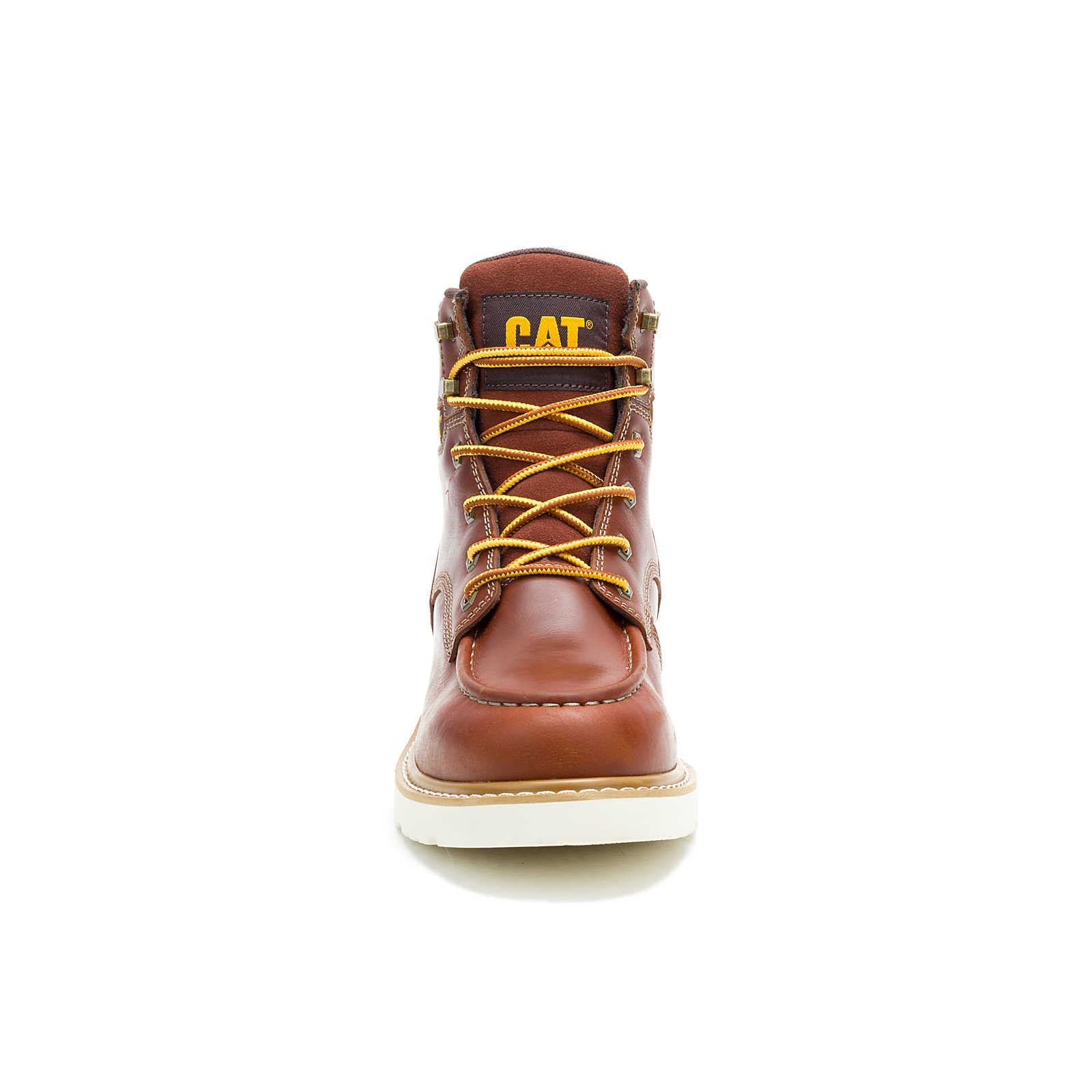 CAT Reclaimer waterproof work boot front view