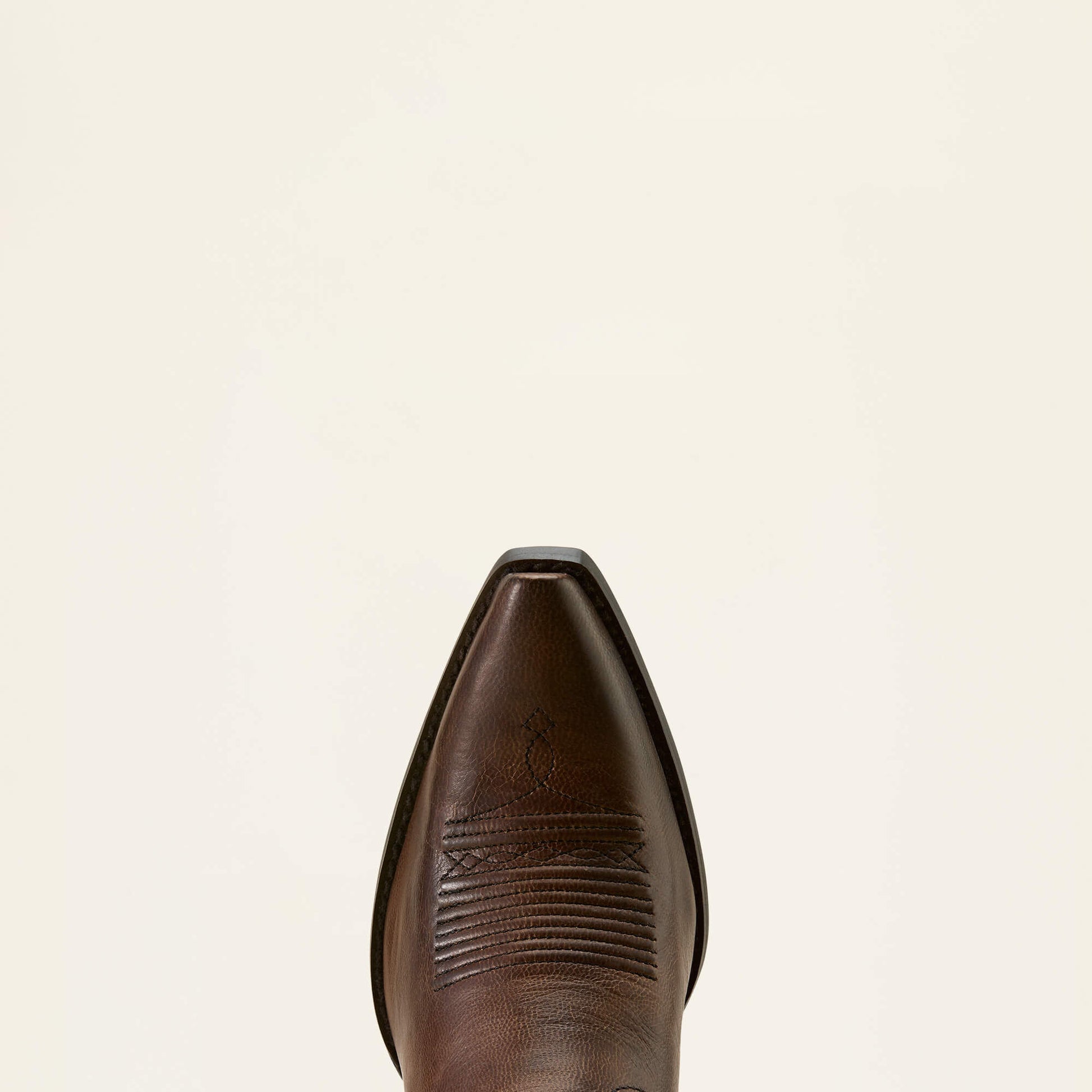 Ariat Lacona X Toe Western Boot pointed X toe detail