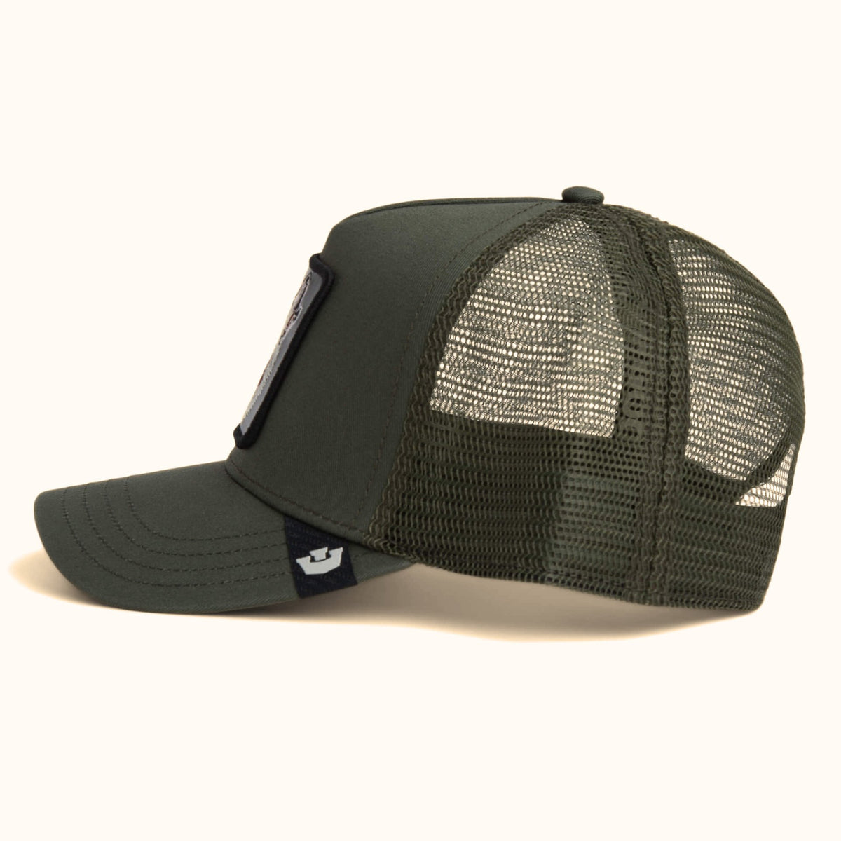 Goorin Bros. Lone Wolf Trucker Hat side view