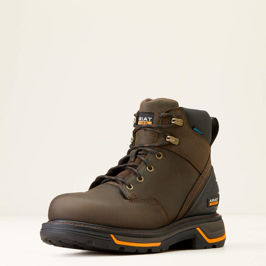 Ariat Big Rig 6 Inch Waterproof Work Boot front angle view