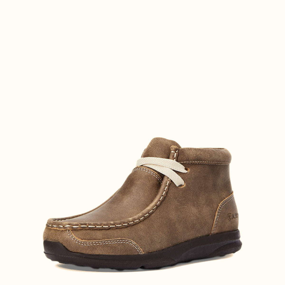 Ariat Spitfire Youth Moccasin Shoe angle side view