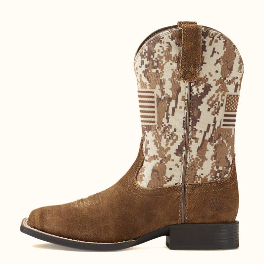 Ariat Patriot Youth Western Boot side view