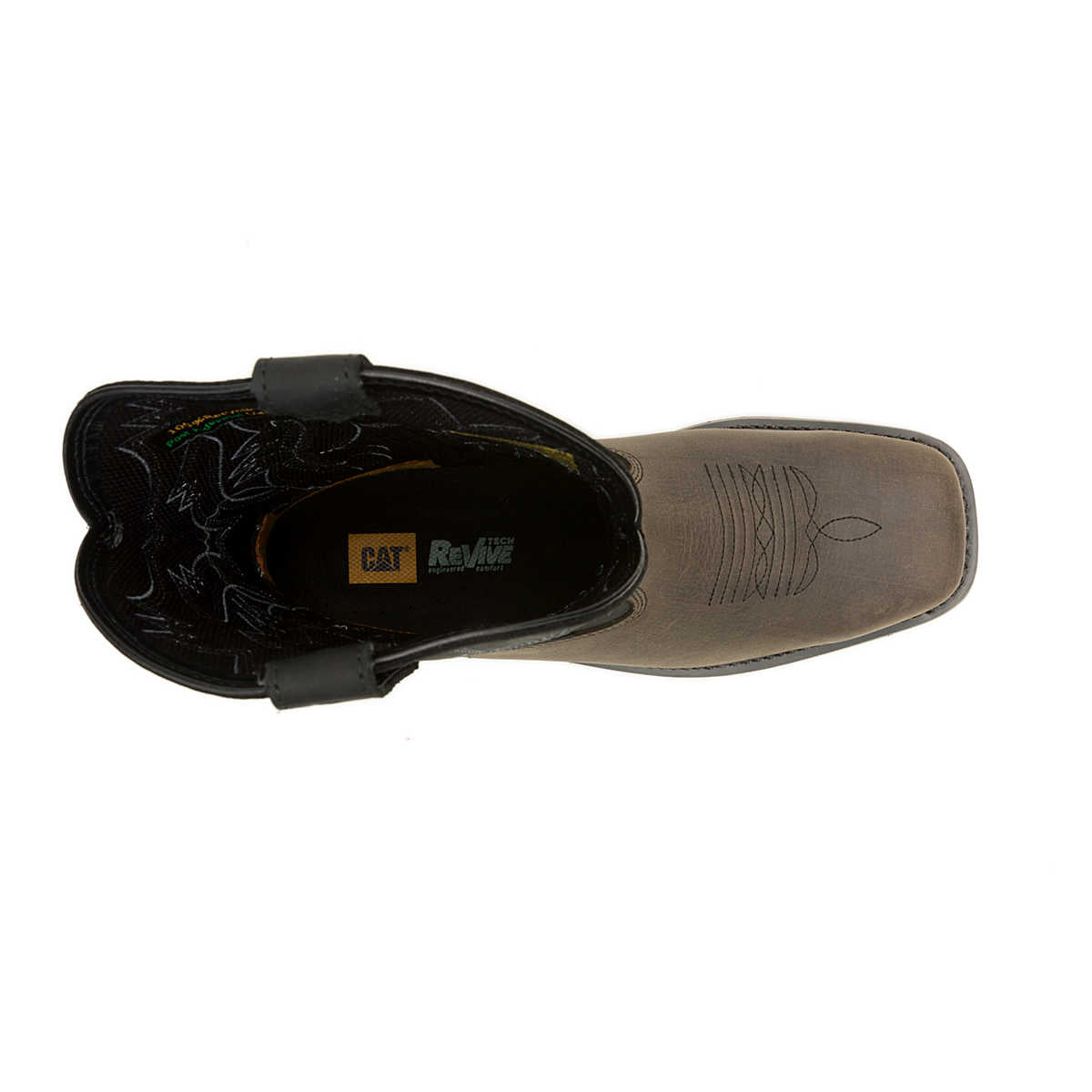 CAT Colorado Frontier Steel Toe Boot top view