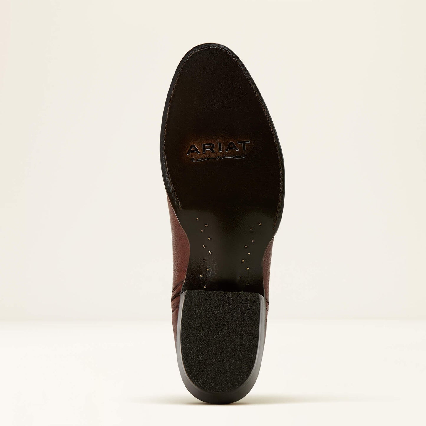 Ariat Barrett Western Boot leather outsole view