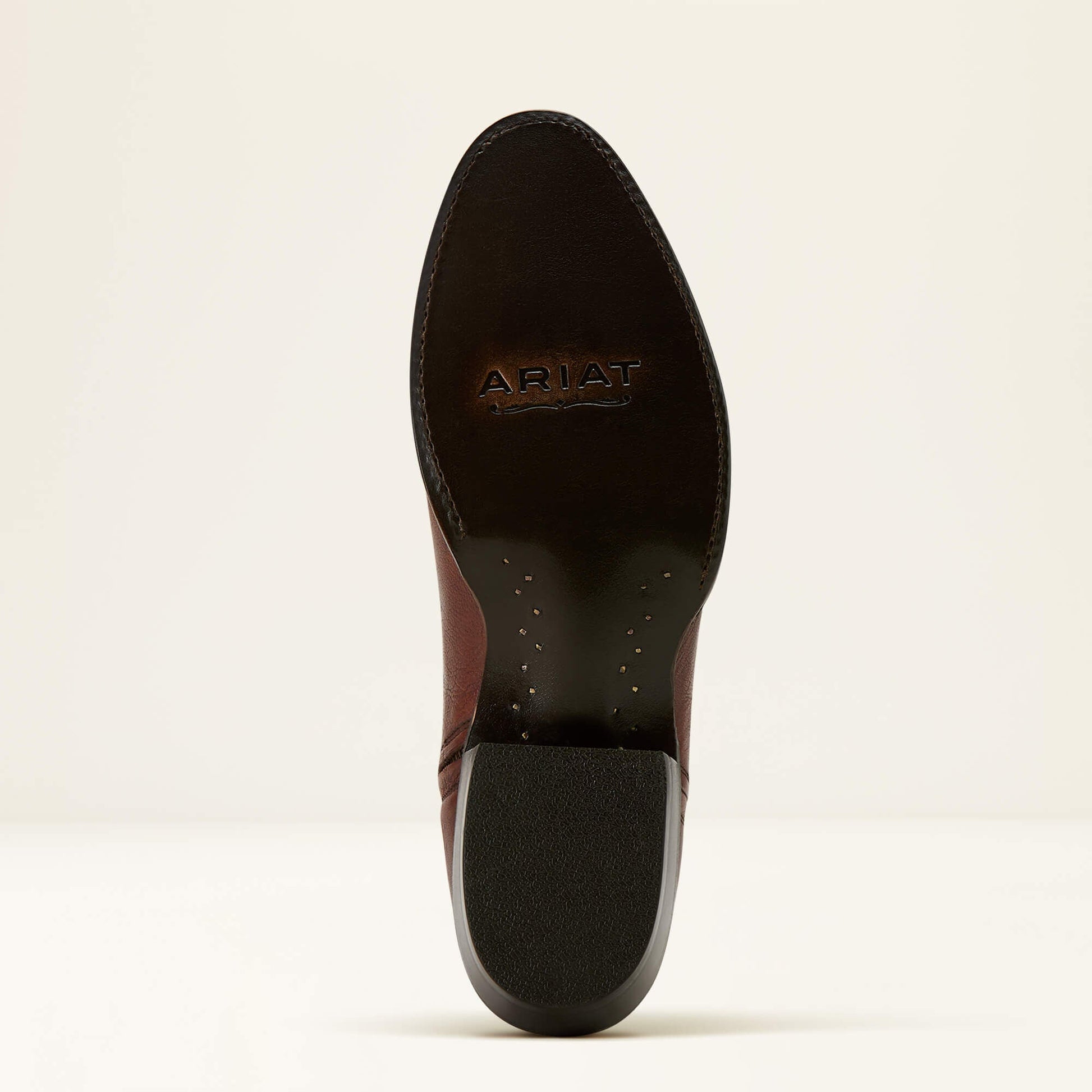 Ariat Barrett Western Boot leather outsole view