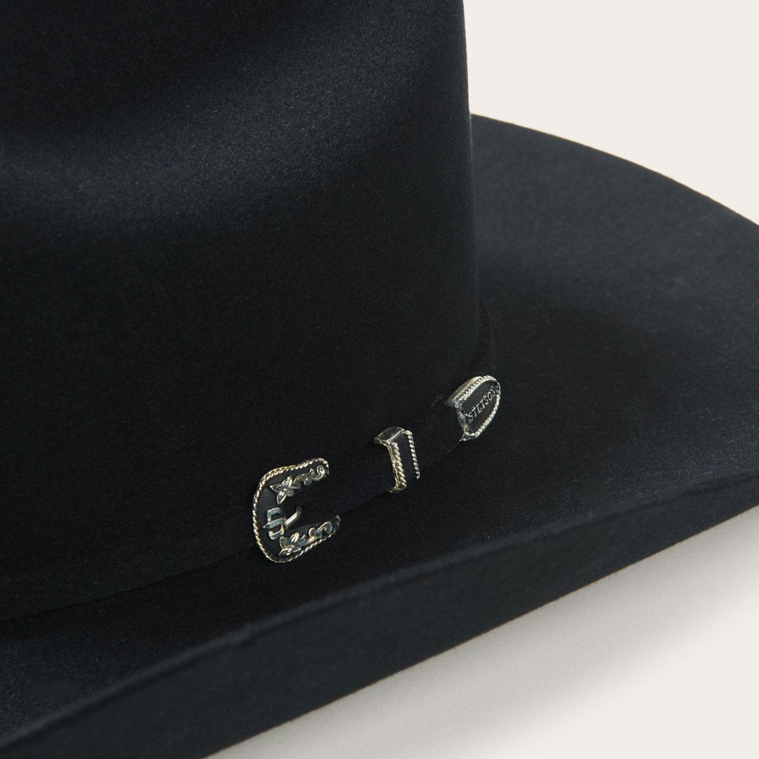 Stetson Skyline 6X Fur Felt Cowboy Hat brim detail
